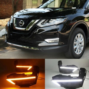 Nissan X-Trail Facelift Fog Lamp Cover DRL
